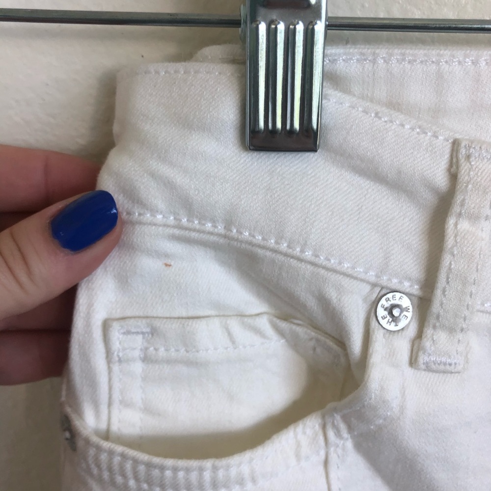 NWT Free People Del Wray White Skinny Jeans - Picture 8 of 8